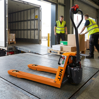 NB15L01LD Transpalette électrique 1,5 tonne 2 tonnes Hauteur de levage 115mm Transpalette électrique alimenté par batterie au lithium