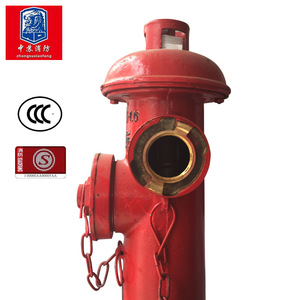 Zhongsuxiaofang SS100/65 Outdoor Above Ground Fire Hydrant DN100 <b>Cast</b> Iron Durable For Class A And B Fires - Product Image 3