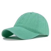 Gorra de Béisbol de Algodón Lavado Lisa, Proveedor al por Mayor, Protección Solar, Transpirable, con Logotipo Personalizado, Gorra Deportiva de 6 Paneles Sin Estructura