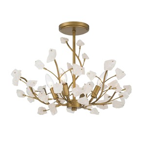 Lámpara Colgante Moderna Clásica de Tela Beige |   Iluminación Suave para Salón de Banquetes y Comedor de Hotel - Product Image 5