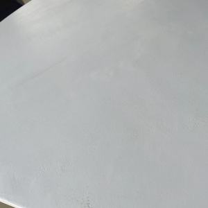 โต๊ะอาหารคอนกรีตทรงวงรีสีดำขาวเคลือบซีเมนต์สไตล์นอร์ดิกมินิมอลสำหรับบ้าน - Product Image 3