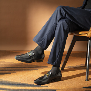 Chaussures en cuir faites à la main de qualité supérieure, chaussures décontractées en cuir véritable pour hommes, chaussures de conduite, chaussures formelles pour le travail, chaussures de tous les jours - Product Image 3