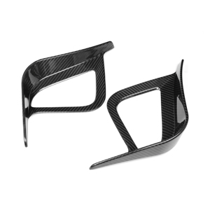 Shasha - Protection de l'entrée d'air latérale en fibre de carbone véritable - Couverture de protection extérieure - Accessoires de décoration pour Fiat <span class=keywords><strong>Abarth</strong></span> 2017+ - Product Image 2