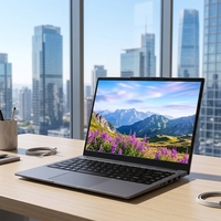 Ordinateur portable léger 14 pouces en gros avec écran IPS FHD, processeur Intel Celeron N4500, Windows 11 et RJ45 pour le bureau