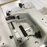Machine à coudre industrielle à point aveugle manuelle MAIER de haute qualité à point de chaînette à aiguille unique pour bas