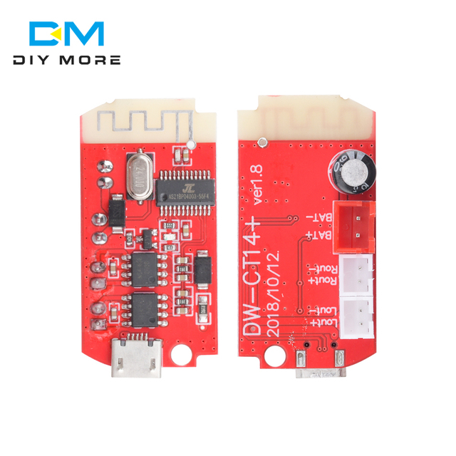 USB DC 3.7V 5V 3W Digital Audio Amplifier Board Double Dual Plate DIY Wireless Speaker Modification Sound Music Module