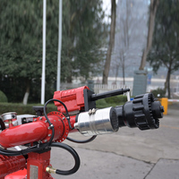 Robot de sauvetage autonome DIMA contrôlé à distance pour la lutte contre les incendies avec système de pulvérisation d'eau