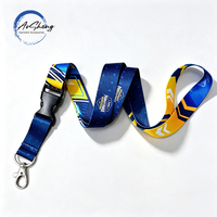 Fabrication OEM ODM, porte-clés personnalisés en polyester imprimé par sublimation, logo personnalisé, lanyards promotionnels