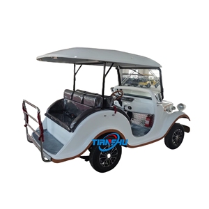 2025 nouveau Design Vintage 4 roues électrique <span class=keywords><strong>Club</strong></span> Car chaud 6 places pour les villages <span class=keywords><strong>de</strong></span> vacances usine pas cher prix 3 + 3 voiture <span class=keywords><strong>de</strong></span> bus touristique - Product Image 1
