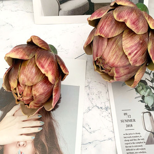 Alcachofas Artificiales de Plástico Realistas al por Mayor para Decoración de Mesa de Año Nuevo y Accesorios para Fotografía - Product Image 5