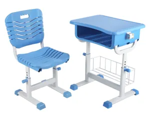 Customized School Furniture Middle Primary School Desk And Chairs Classrooms Student Desk And Chair Set