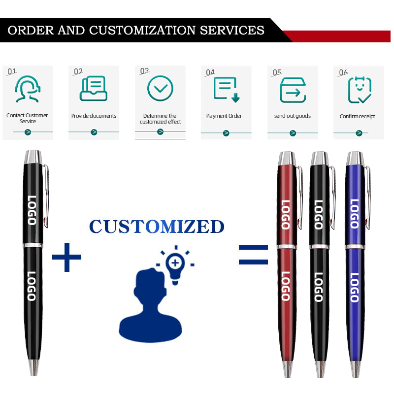 2025 New Design High-end Luxury Ballpoint Pen Stainless Steel Penholder ...