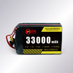 HD UAV Power 44.4V 33Ah12S Solid State 33000mAh 310wh/kg <b>Lithium</b> <b>Ion</b> <b>Battery</b> <b>Pack</b> for Fixed-Wind VTOL Multirotor Drones - Product Image 6