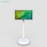 Beste Prijs 22 Inch Hoge Kwaliteit Draagbare Roterende Touch Android Smart Screen Met Batterij
