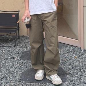 <span class=keywords><strong>Pantaloni</strong></span> Cargo Larghi da Uomo con Pieghe e Coulisse Regolabile, Stile Streetwear Casual, Taglia <span class=keywords><strong>3XL</strong></span> - Product Image 5