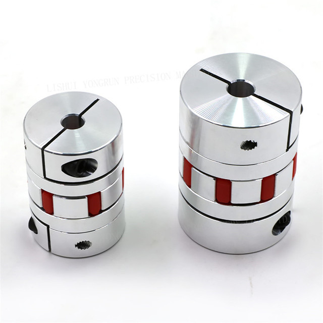 JAW ALUMINUM FLEXIBLE COUPLING OEM High Quality High Torque High Rigidity Motor Coupling