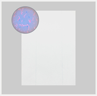 Papier d'impression A4 en coton, double fibre visible et invisible, rouge et bleu, imperméable, pour certificat, papier timbré, CV