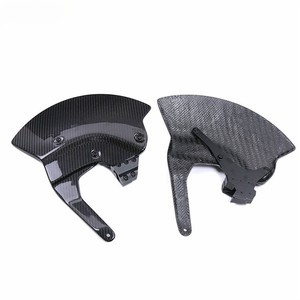 Kit de cubiertas de rotor de rueda de fibra de carbono seca 3K, protector de disco de freno delantero para BMW S1000RR 2025 en adelante - Product Image 3