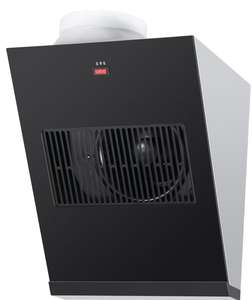 Mini-hotte murale LED 600 mm en acier inoxydable avec combinaison <span class=keywords><strong>pour</strong></span> hotte aspirante, usage hôtelier et domestique, aspiration latérale type T - Product Image 4