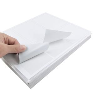 Étiquettes pour imprimante laser jet d'encre A4, fourniture d'usine, feuilles autocollantes, vente en gros, expédition personnalisée - Product Image 2