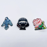 Fabricant de métal artisanat insigne mignon forme Logo gros revers broche épingles en émail personnalisé épingles en émail dur