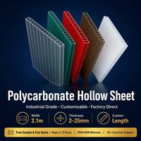 Panneau architectural en polycarbonate alvéolaire, diffuseur de lumière, résistant aux UV, pour applications de toiture modernes