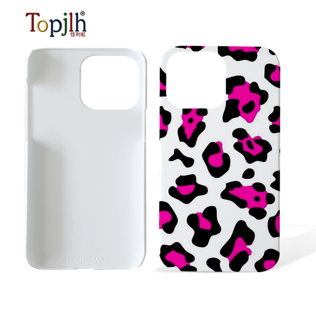 Topjlh 2024 Custom Sublimation Printing Phone case Blank Sublimate Covers 3D Cell Phone Case for Iphone 15 13 12 Pro Max Cases
