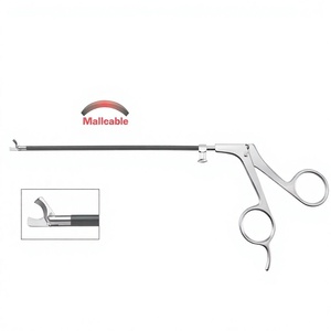 Tijeras Endoscópicas Rectas de 6 Pulgadas con Gancho para la Frente, Aisladas y Maleables, Instrumento de Cirugía Plástica de la Frente de Vaslcare - Product Image 1