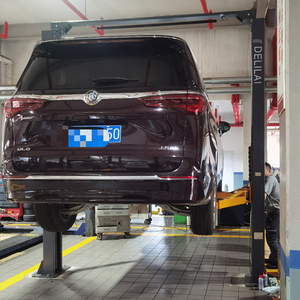 4T lokakarya hidrolik 2 tiang Lift mobil Hoist jembatan angkat garasi mobil 220v 380v - Product Image 4