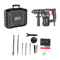 Marteau perforateur électrique TEH 26 mm avec moteur sans balais 1000 W 220 V, outil électrique portable pour le bricolage