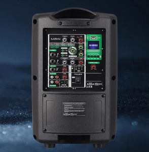 801DSP Portable speaker 12inch 120W neodymium magnet 16 DSP effector active Full Range Speaker for outdoor party wedding - Product Image 2