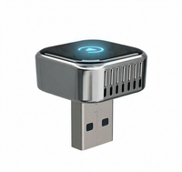 Adaptador Inalámbrico CarPlay, Actualizado 2025, Tamaño Mini 2 en 1, CarPlay y Android Auto, Convierte de Cableado a Inalámbrico con USB y USB-C/Tipo C