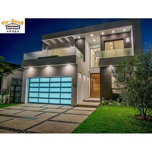 Puerta de Garaje de Vidrio Laminado de Doble Panel, Tintado, Opaco, Privacidad China, Vidrio Esmerilado, 16*7 16/7 con Vidrio Resistente a Impactos - Product Image 3