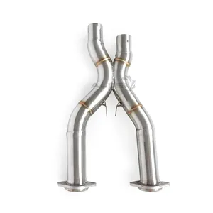 Tubo di Scarico a X per Ferrari <span class=keywords><strong>Enzo</strong></span> 6.0l 2002- in Acciaio Inox SS304, Tubo Centrale per Sistema di Scarico, Ricambi Auto ad Alte Prestazioni - Vendita all'Ingrosso Diretta dalla Fabbrica - Product Image 4