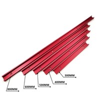 30 tipo Chute T Track Rail Guide Channel Herramienta de carpintería de aluminio Aleación T-tracks Slot Mitre Track