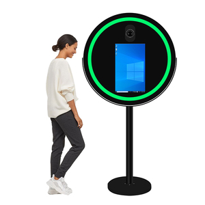 Magic Mirror Photo Booth Machine Fiestas <span class=keywords><strong>DE</strong></span> BODA alquiladas circular Magic Mirror photobooth - Product Image 1