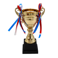 Trophée de coupe de football de Offre Spéciale Coupe de trophée de galvanoplastie de bonne qualité Fabrication de sport Coupe de trophée en métal