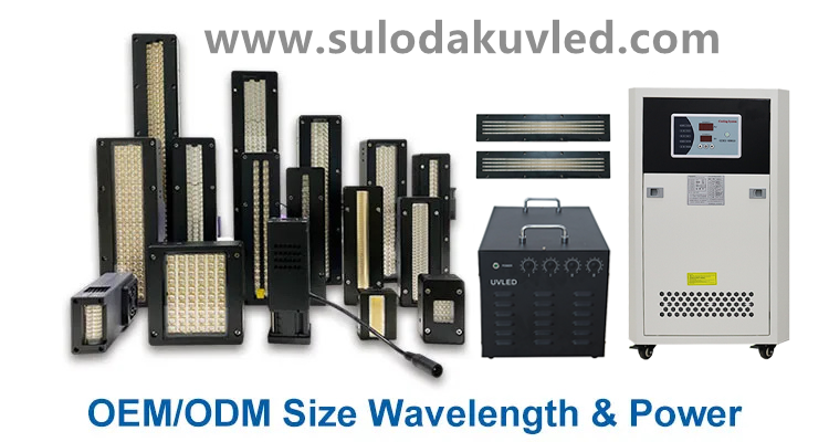 UV-uithardingslamp, 100W 300W 365nm 405nm 395nm Led UV Gel