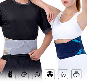 Atmungsaktives beige Taillen korsett mit Büste Lendenwirbel stütze für die untere Rückens tütze für Frauen Fitness-Taillen gürtel für die Rückens tütze - Product Image 3