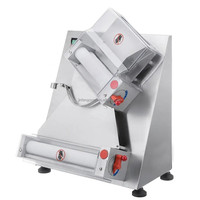 Nouvelle machine à presser la pâte à pizza électrique automatique de 16 pouces / Laminoir / Rouleau à pâte pour boulangerie