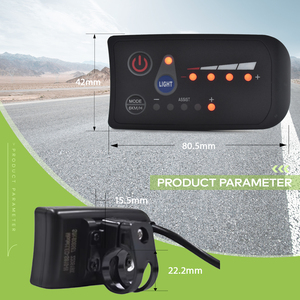 S810 [Haytrix] URTA 2 Ordenador para <span class=keywords><strong>Bicicleta</strong></span> Eléctrica con Pantalla LCD, Impermeable, Velocímetro, Odómetro, Rastreador de Ciclismo de 36V - Product Image 3