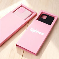 Design personnalisé étui de téléphone portable de luxe de haute qualité Boîte mystère pour ordinateur portable de qualité supérieure Emballage de boîte-cadeau mince