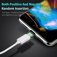 Kabel pengisi daya cepat, kabel pengisian daya USB tipe-c PD USB C ke USB C 1M/2M/3M 3A untuk Macbook /Xiaomi/Huawei/Samsung Quick 3.0