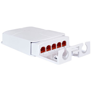 Hlvisus không thấm nước ngoài trời PoE Extender 90W bt14gv 8G <span class=keywords><strong>1</strong></span>-in 4-out 5 cổng 1000Mbps DC48V 1Gigabit chuyển đổi IP55 CCTV Camera - Product Image 5