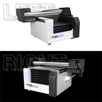Printer UV Flatbed 90*60cm dengan Kepala Cetak EPSON I3200, Tinggi Dapat Disesuaikan 50cm untuk Koper Warna-warni yang Dipersonalisasi