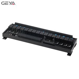 Geya FY-T73-16C-12V 24V kênh 1SPDT 1nc1no 5V tiếp sức mô-đun 12V 24V <span class=keywords><strong>DC</strong></span> 16 tiếp sức mô-đun Bảng điều khiển Din Rail modbus T73 tiếp sức - Product Image 2
