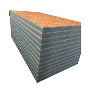 Panel de Aislamiento Sándwich de <span class=keywords><strong>Poliestireno</strong></span> Extruido (XPS) y <span class=keywords><strong>OSB</strong></span> de Pino de 1220x2440 mm para Paredes, Techos y Exteriores de Casas, <span class=keywords><strong>con</strong></span> Diseño Industrial y Núcleo de Espuma - Product Image 1