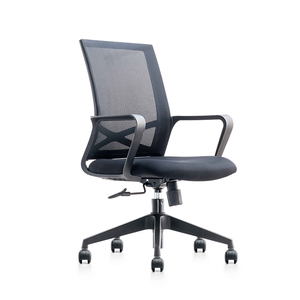 Chaise de bureau pivotante professionnelle confortable pour la maison et le bureau, chaise de luxe moderne en tissu maillé ergonomique à hauteur réglable - Product Image 1