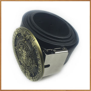 Produttori Designer personalizzato unico sagomato azteco calendario fibbia per uomo e donna - Product Image 6