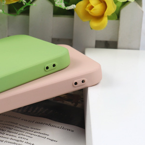 Moda <span class=keywords><strong>custodie</strong></span> per telefono in gomma di aspirazione in Silicone liquido antiurto per Cover <span class=keywords><strong>Iphone</strong></span> - Product Image 5